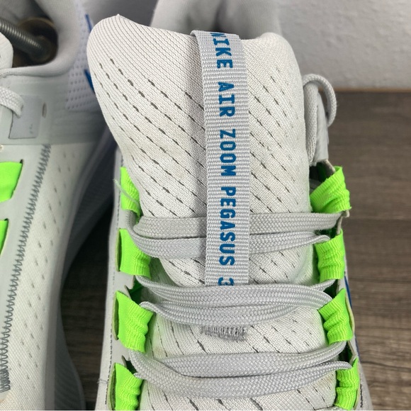 Nike Air Zoom Pegasus 38 Shoes Mens Size 13 White Blue  Running Gym CW7356-103 - Picture 8 of 12